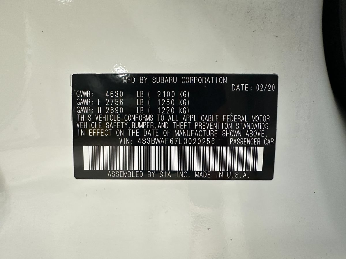 Used 2020 Subaru Legacy Sport w/ Popular Package #3 AWD/4WD image 23