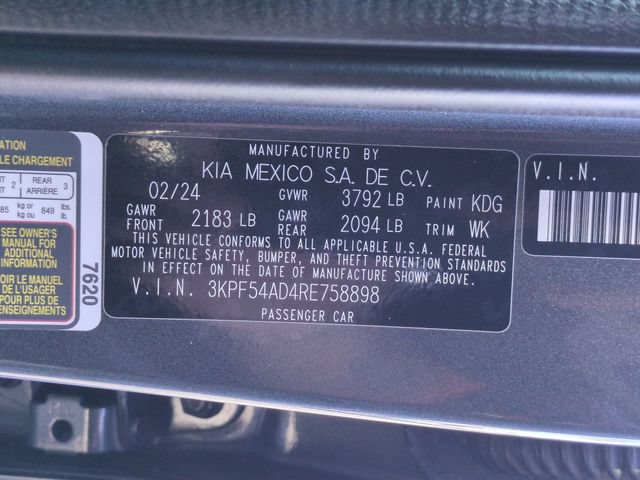Certified 2024 Kia Forte GT-Line FWD image 36