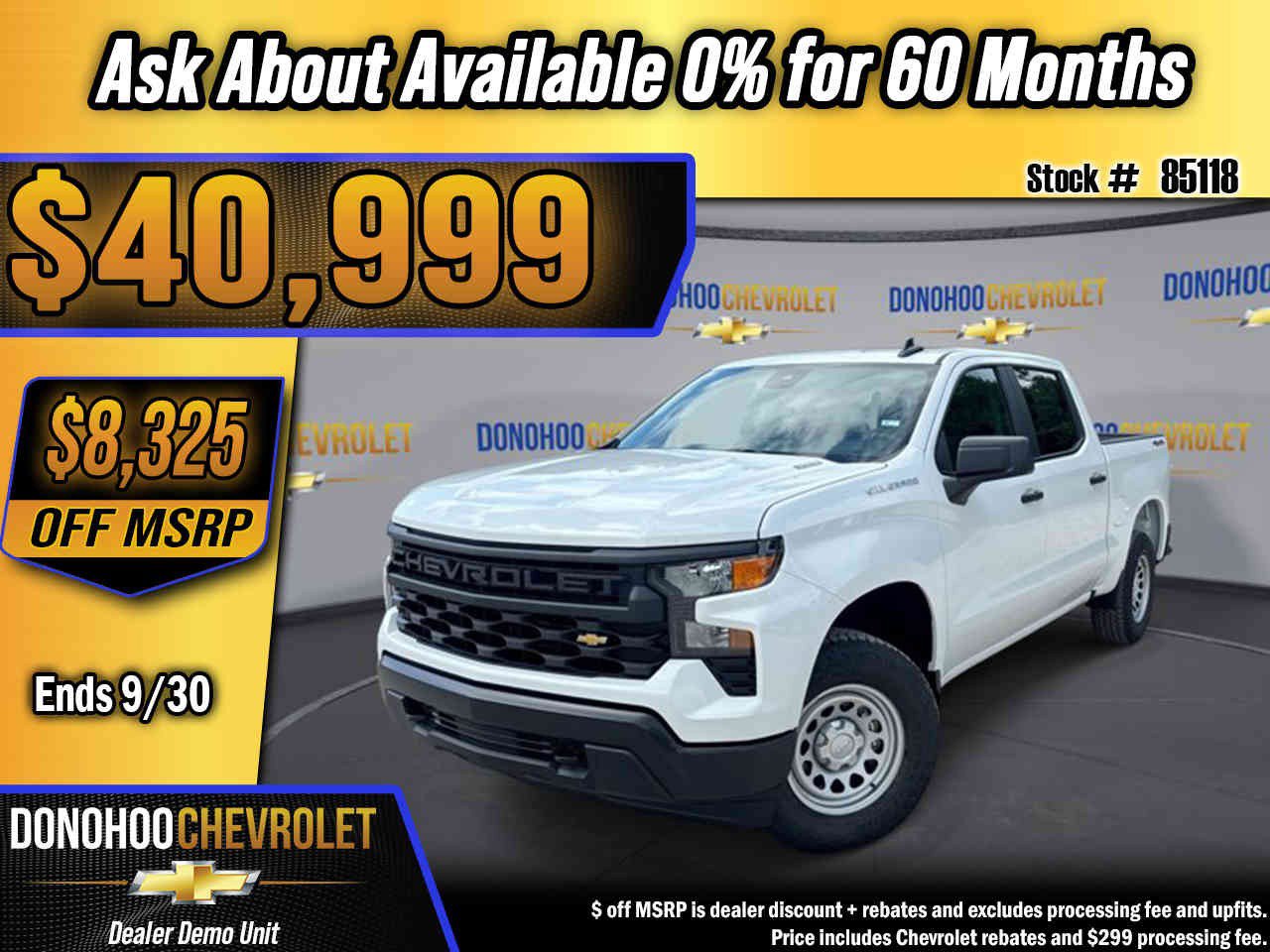 New 2026 Chevrolet Silverado 1500 W/T w/ WT Value Package
