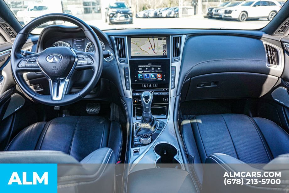 Used 2022 INFINITI Q60 3.0t Luxe w/ Essential Package RWD image 25