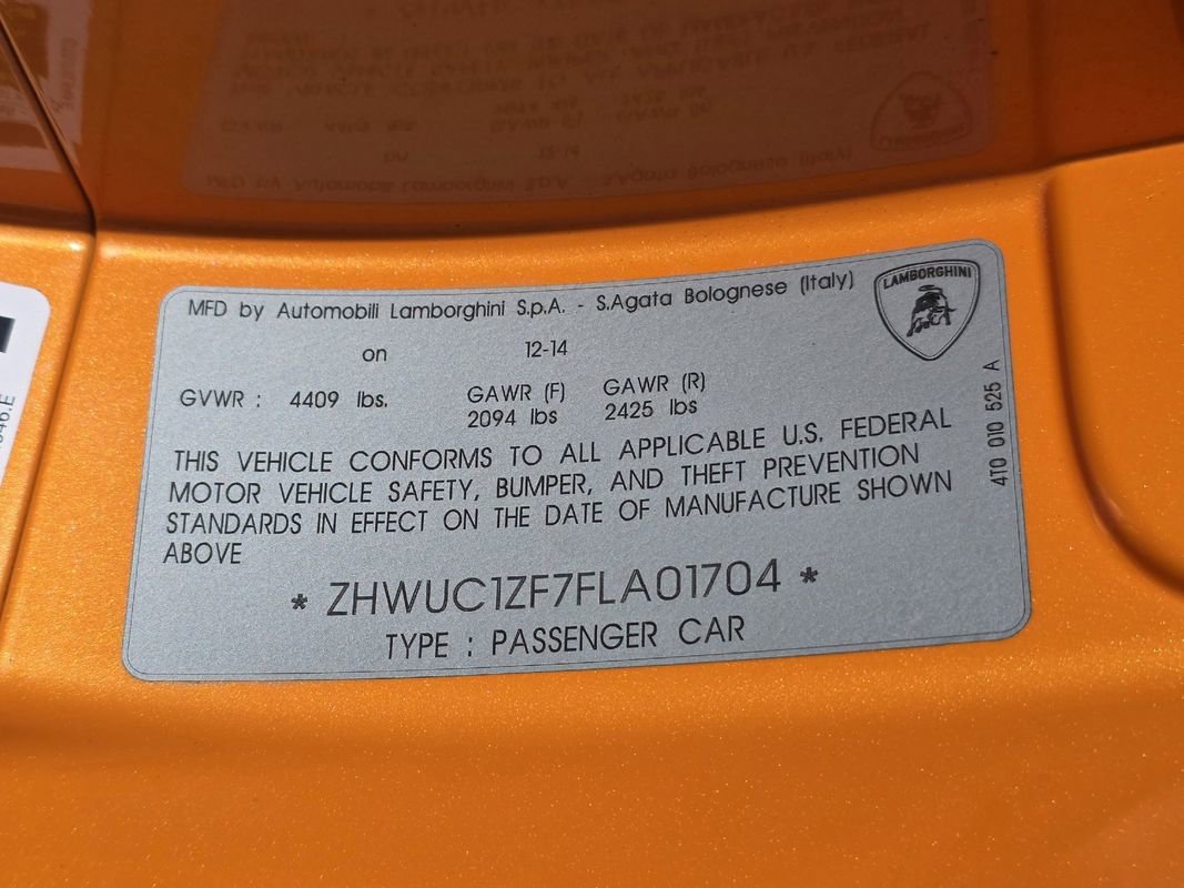 Used 2015 Lamborghini Huracan LP 610-4 image 51