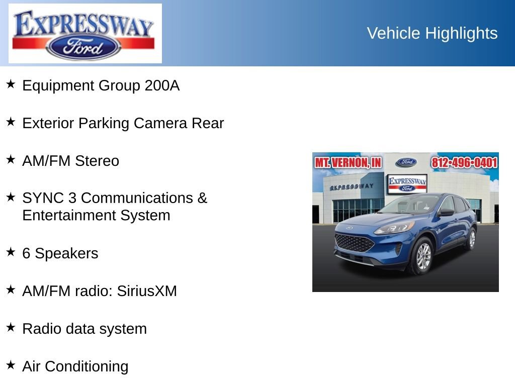 Used 2022 Ford Escape SE image 2
