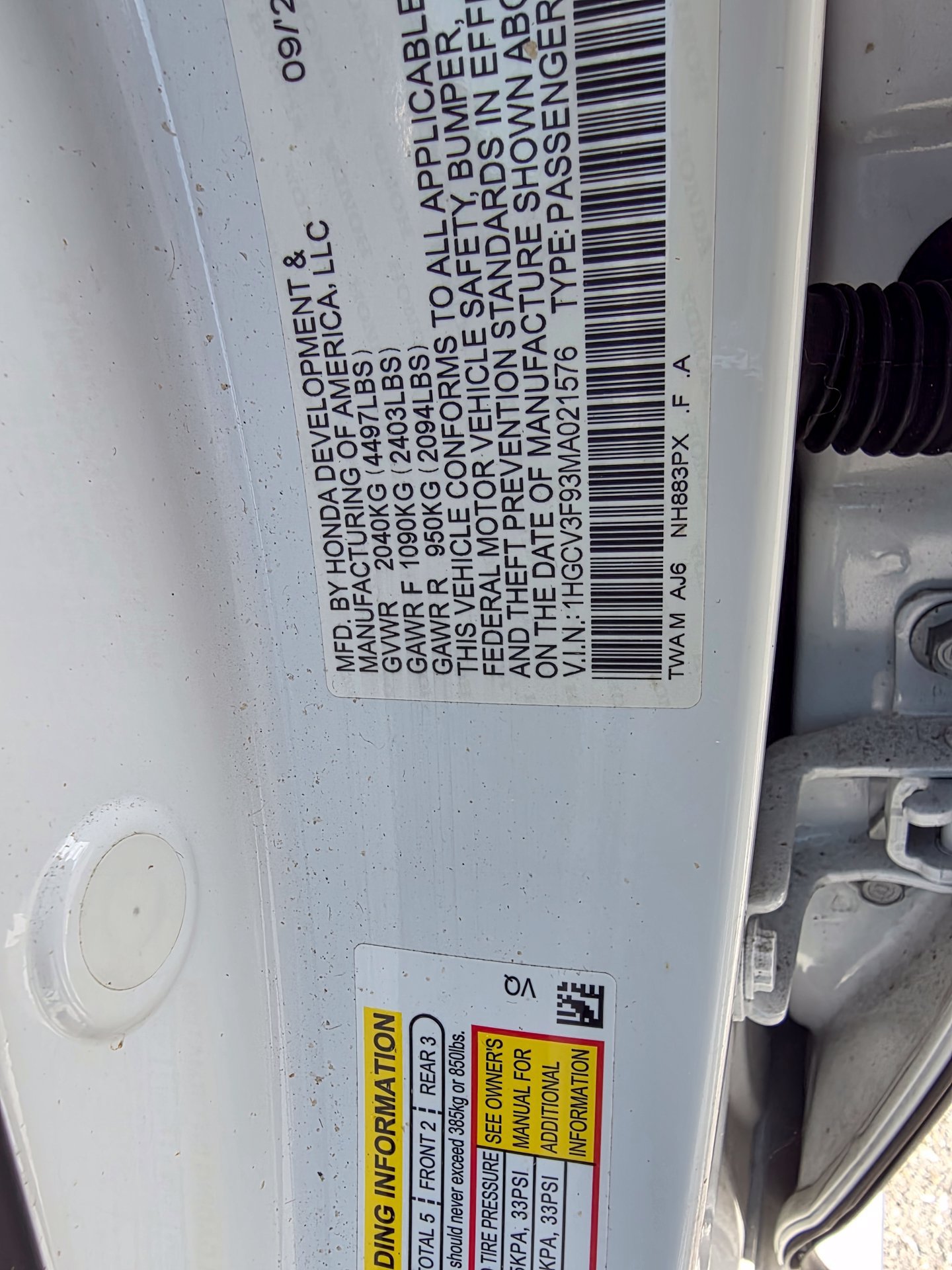 Used 2021 Honda Accord Touring image 12