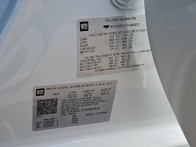 New 2026 GMC Sierra 1500 AT4 w/ AT4 Premium Package AWD/4WD image 18