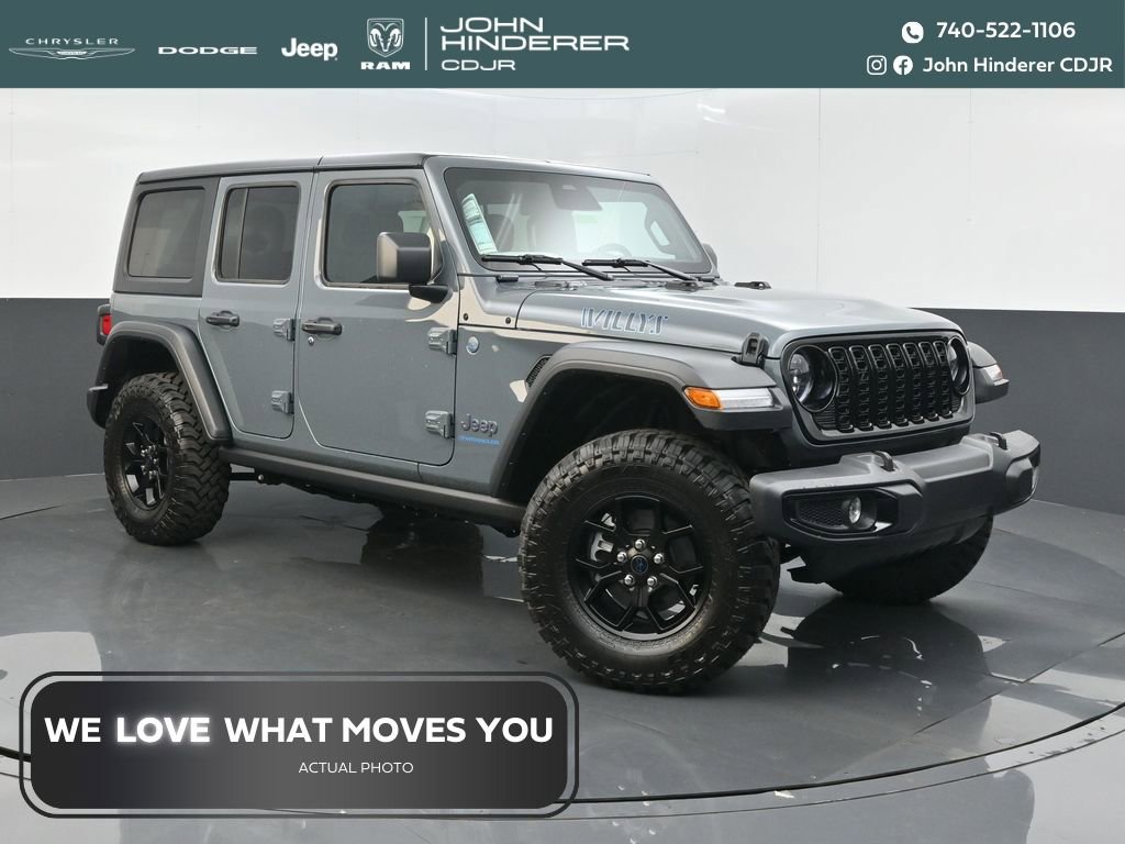 New 2025 Jeep Wrangler Unlimited Sport S 4xe AWD/4WD image 1