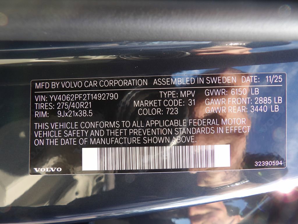New 2026 Volvo XC90 B6 Ultra w/ Protection Package AWD/4WD image 30