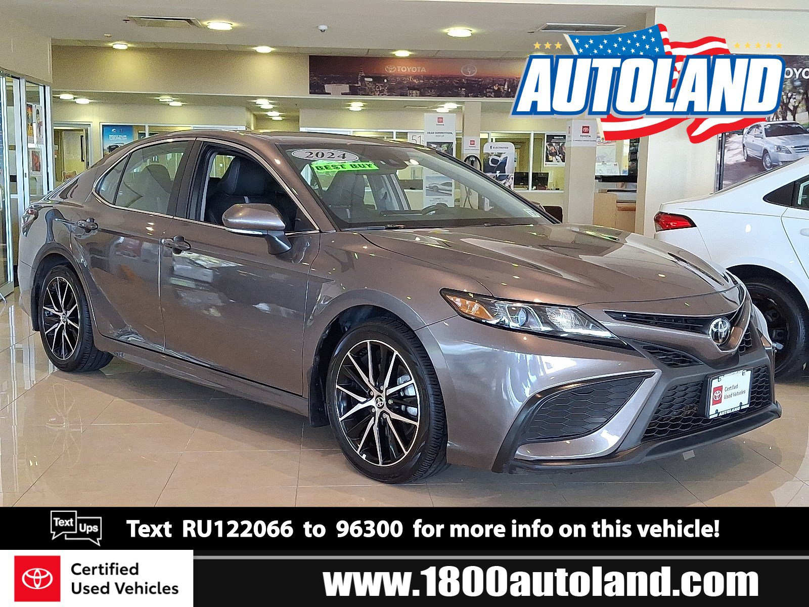 Certified 2024 Toyota Camry SE w/ Cold Weather Package AWD/4WD image 1