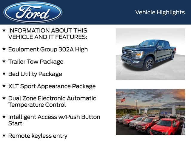 Certified 2022 Ford F150 XLT w/ Equipment Group 302A High AWD/4WD image 5