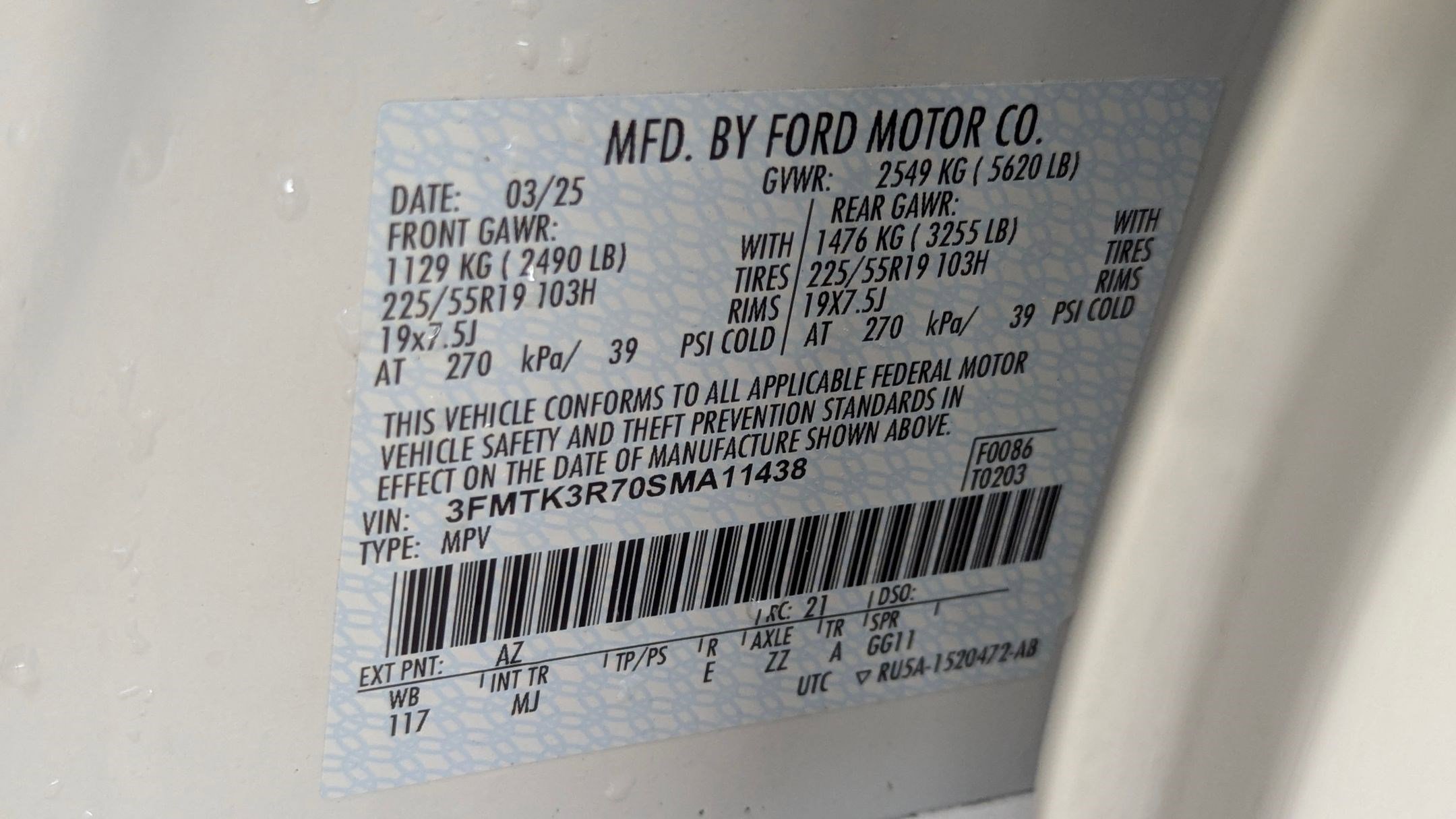 New 2025 Ford Mustang Mach-E Premium w/ Interior Protection Package image 18