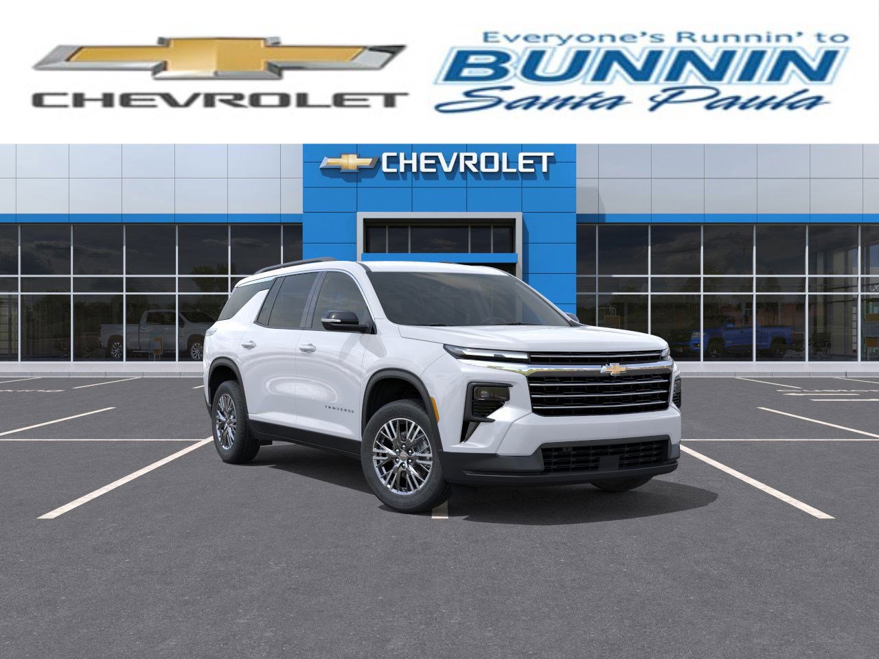 New 2026 Chevrolet Traverse LT image 1