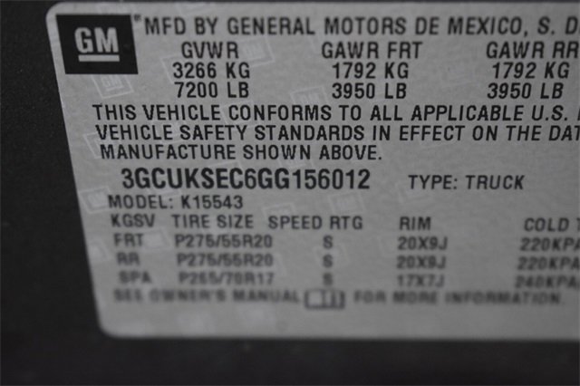 Certified 2016 Chevrolet Silverado 1500 LTZ Z71 w/ LTZ Plus Package image 40