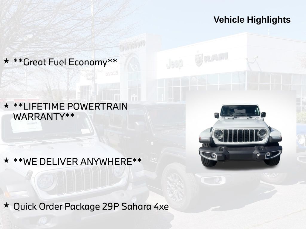 Used 2025 Jeep Wrangler Sahara 4xe image 5