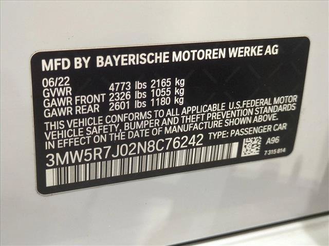 Used 2022 BMW 330i xDrive Sedan w/ Premium Package 2 AWD/4WD image 26