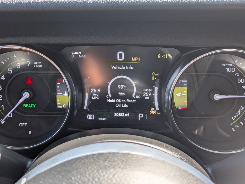 Used 2021 Jeep Wrangler Unlimited Rubicon 4xe w/ Cold Weather Group AWD/4WD image 28