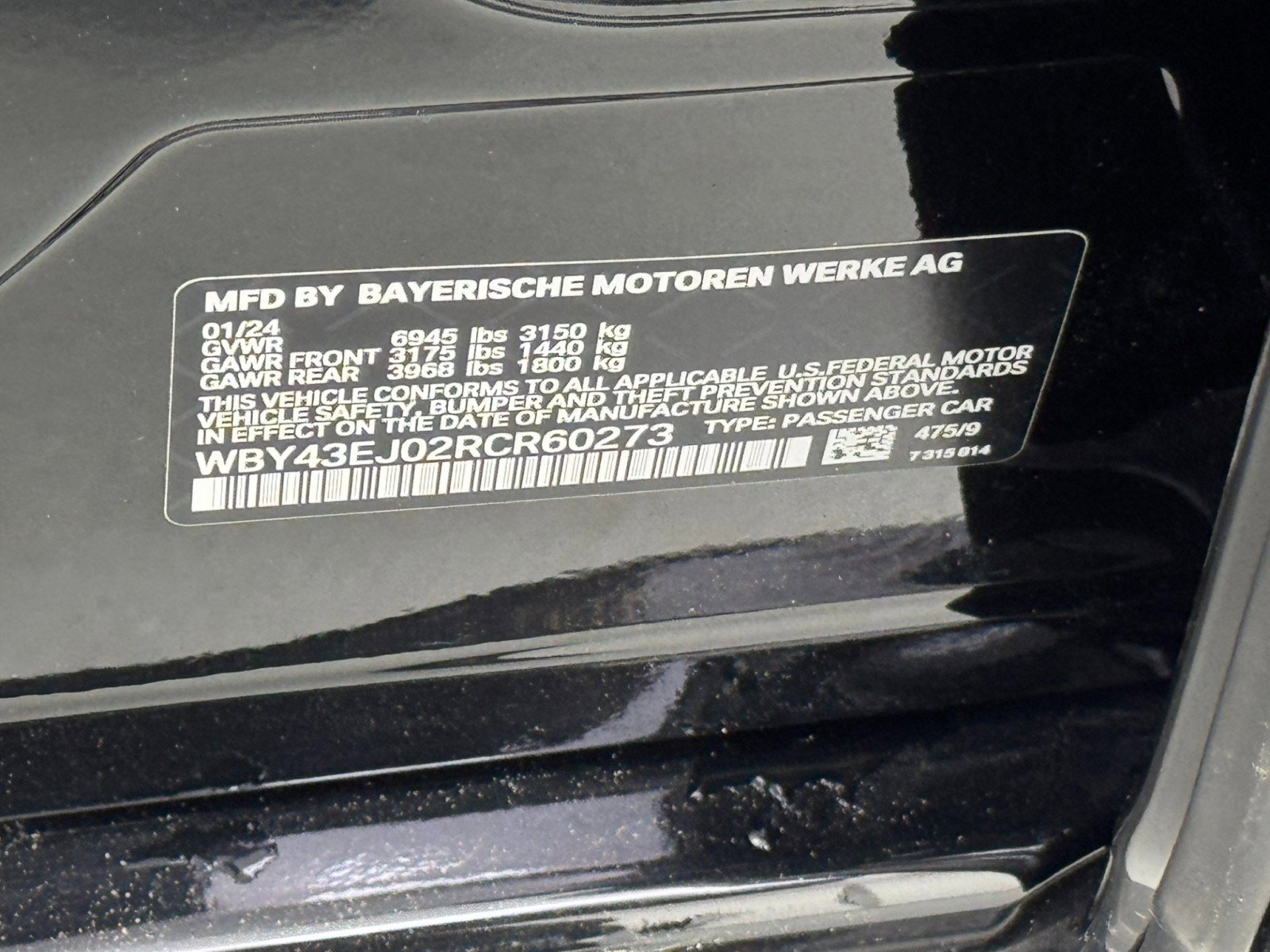 Used 2024 BMW i7 eDrive50 w/ M Sport Package image 55