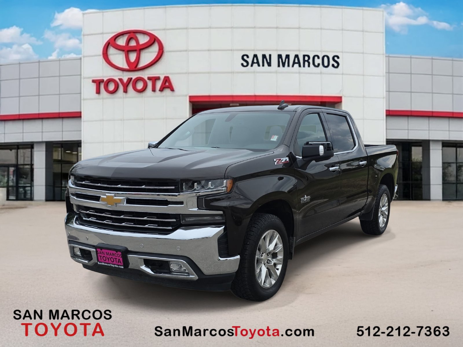 Used 2019 Chevrolet Silverado 1500 LTZ w/ LTZ Texas Edition AWD/4WD image 1