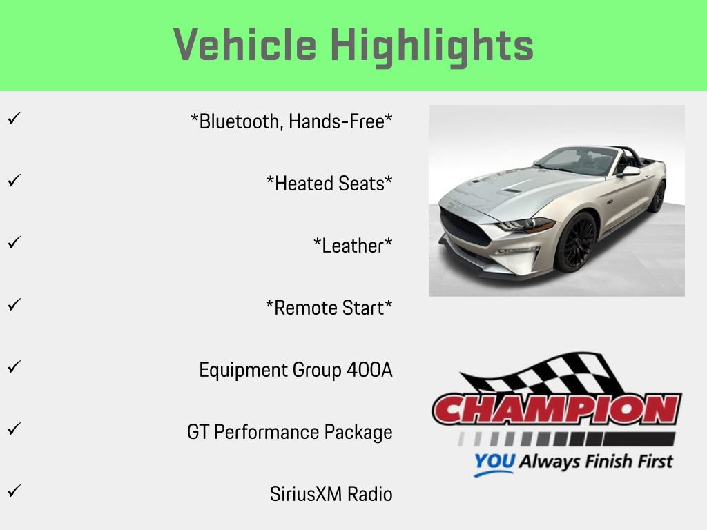 Used 2018 Ford Mustang GT Premium w/ GT Performance Package RWD image 6