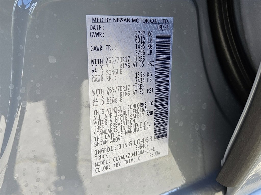 New 2026 Nissan Frontier Pro-X image 19