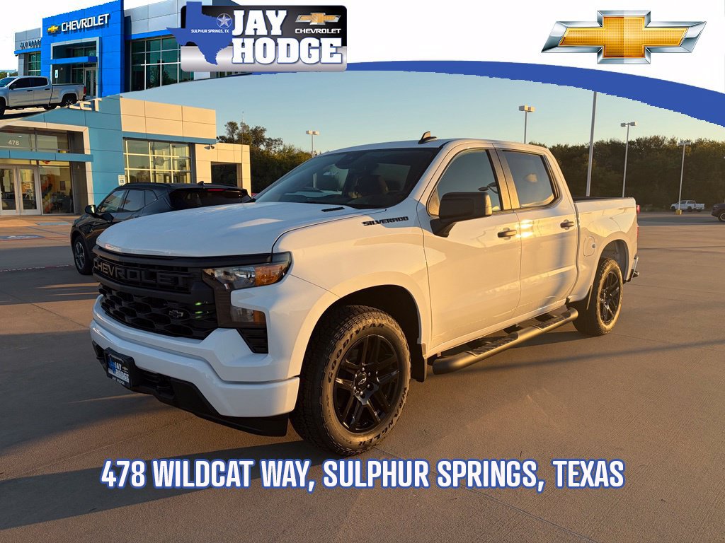 New 2026 Chevrolet Silverado 1500 Custom w/ Turbomax Blackout Package