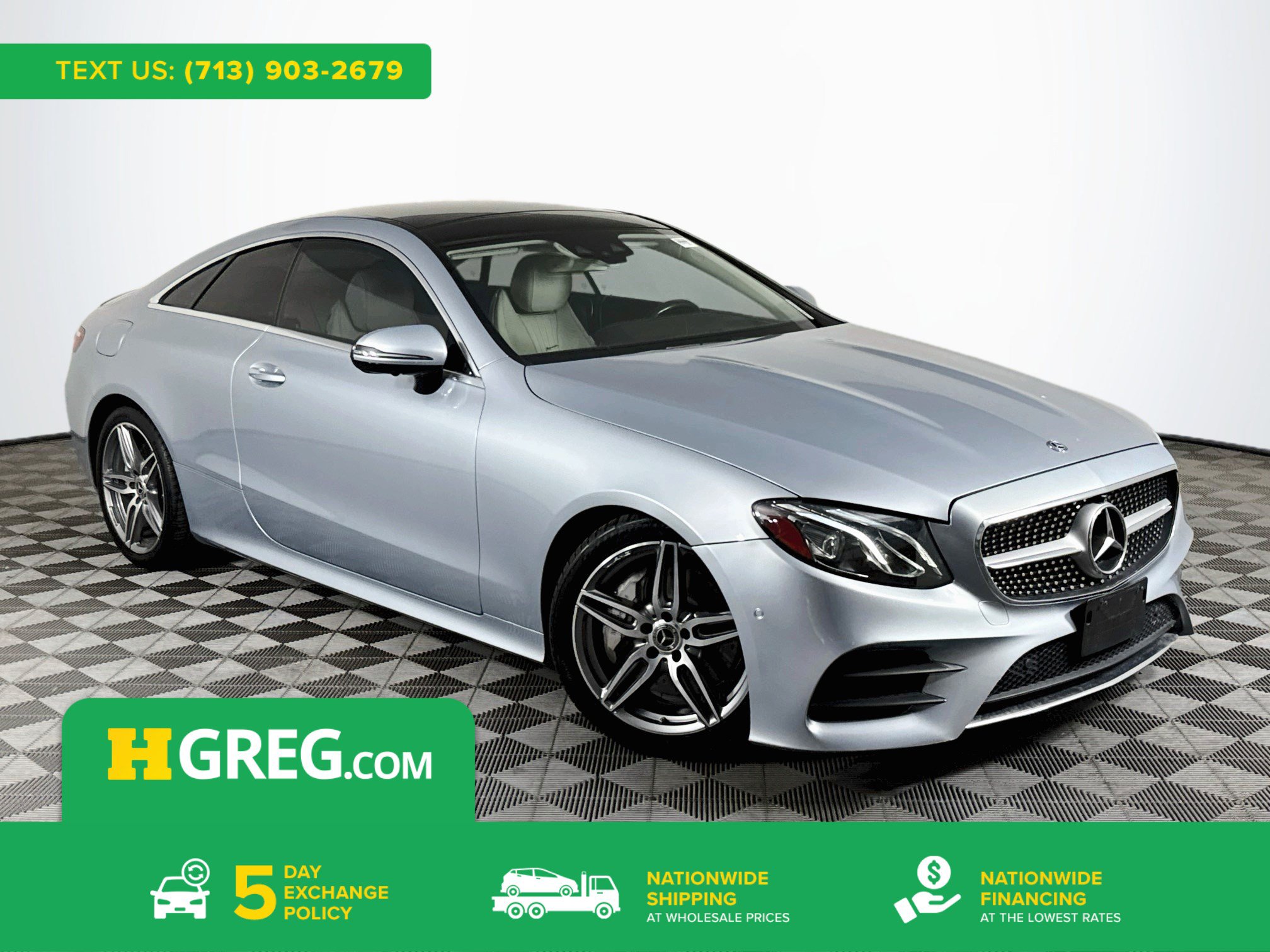 Used 2019 Mercedes-Benz E 450 Coupe w/ Parking Assistance Package