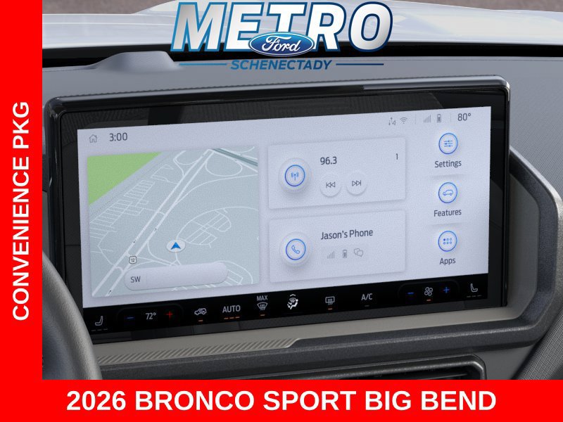 New 2026 Ford Bronco Sport Big Bend w/ Convenience Package AWD/4WD image 14