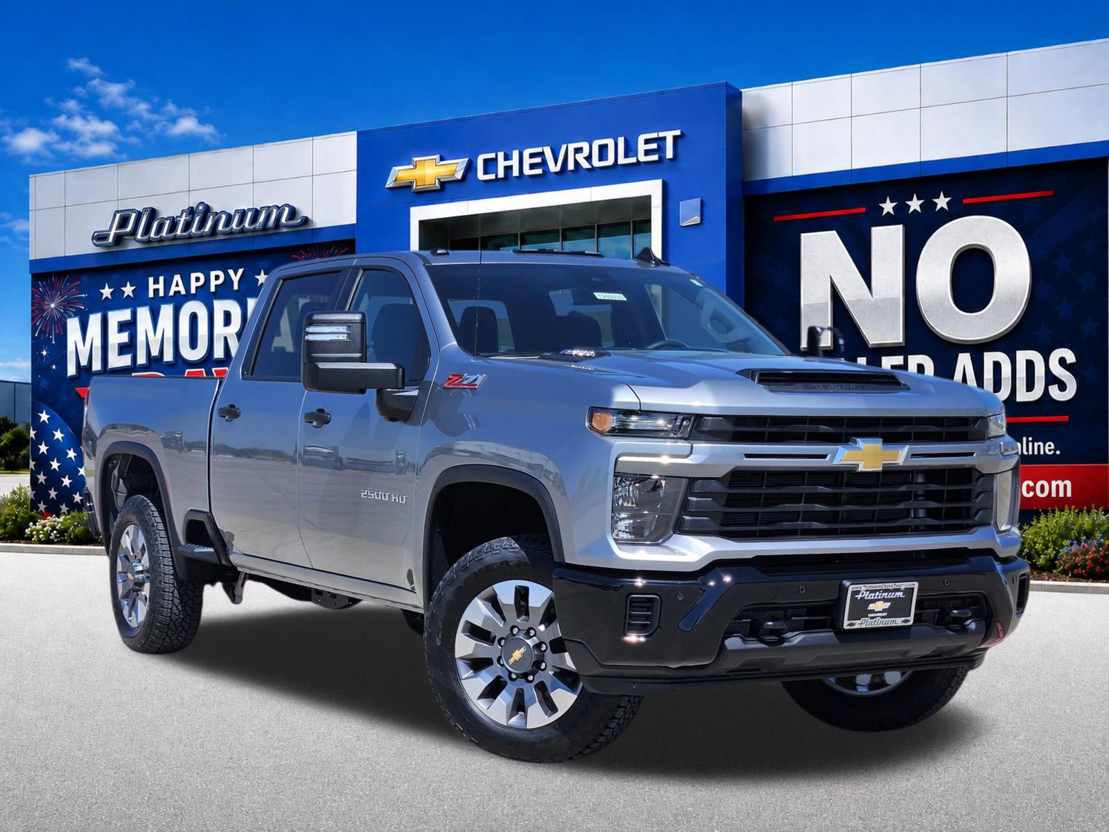 New 2026 Chevrolet Silverado 2500 Custom w/ Custom Value Package AWD/4WD image 1