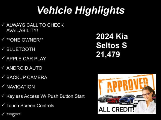 Used 2024 Kia Seltos S FWD image 9