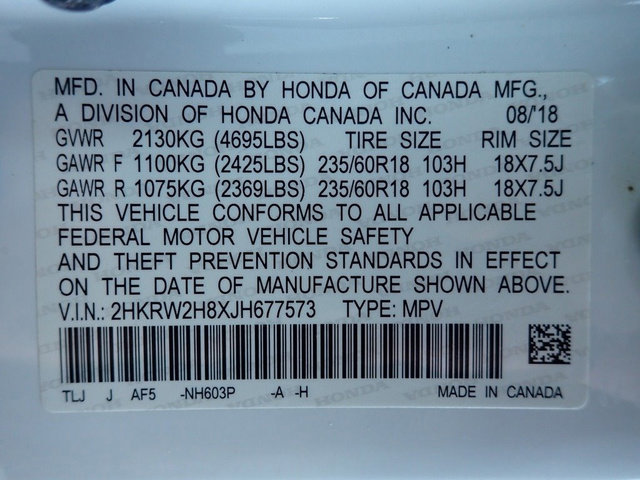 Used 2018 Honda CR-V EX-L image 16