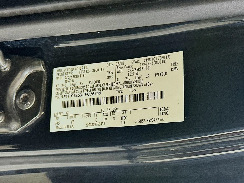 Used 2018 Ford F150 XLT w/ Equipment Group 301A Mid AWD/4WD image 35