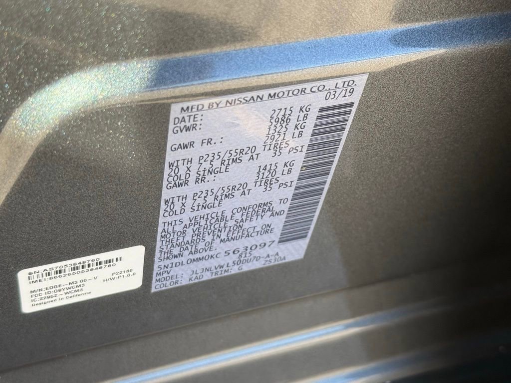 Used 2019 INFINITI QX60 Luxe w/ Sensory Package image 34