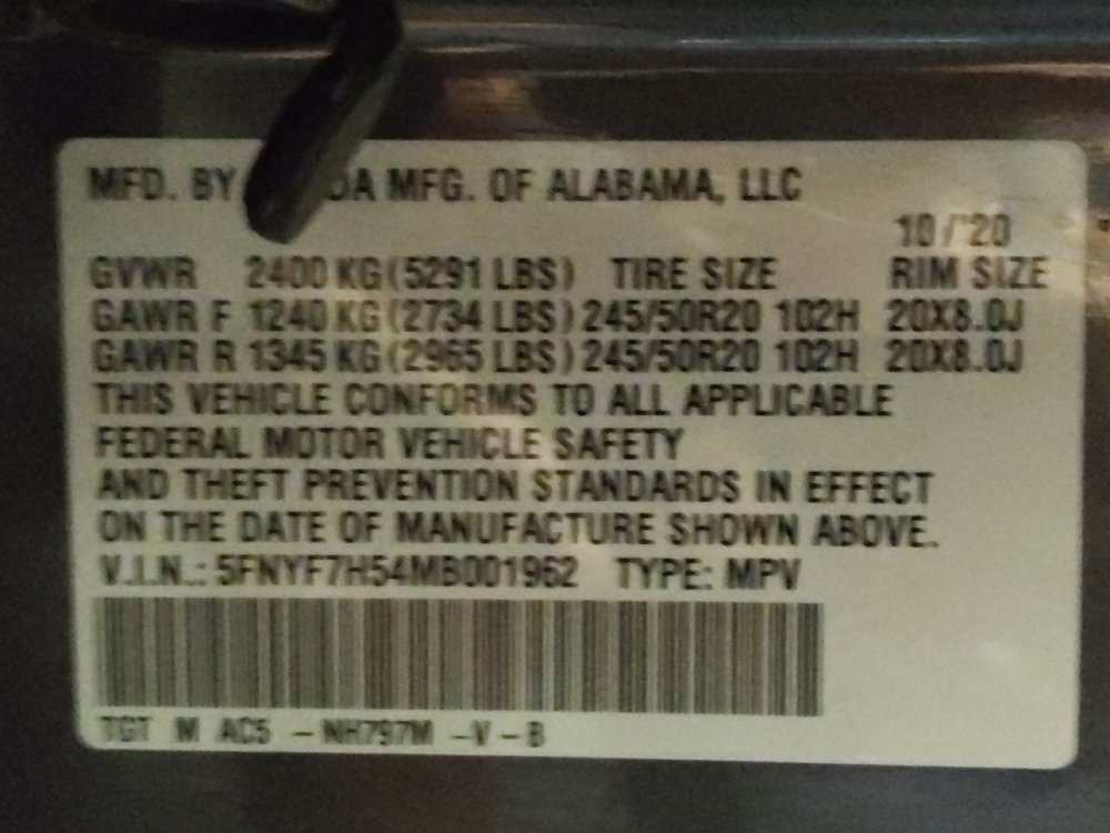 Used 2021 Honda Passport EX-L image 33