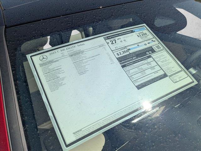 New 2025 Mercedes-Benz C 300 4MATIC Sedan image 19
