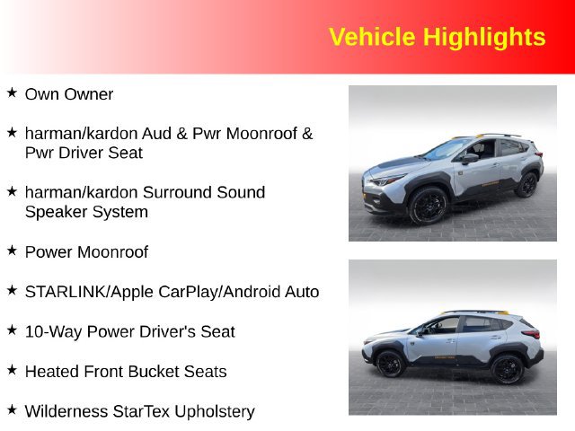 Used 2024 Subaru Crosstrek 2.5i Wilderness w/ Crosstrek Mirror Package AWD/4WD image 3
