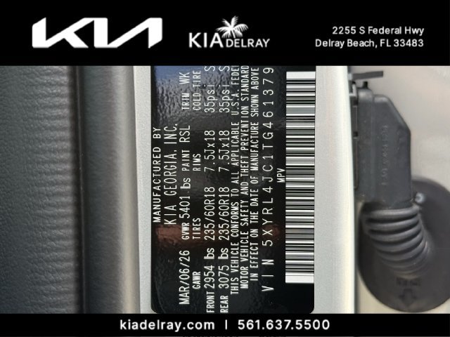 New 2026 Kia Sorento S FWD image 30