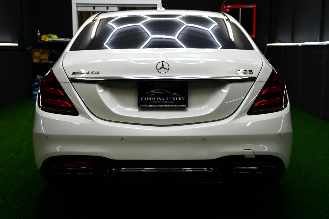 Used 2019 Mercedes-Benz S 63 AMG S 4MATIC Sedan image 4