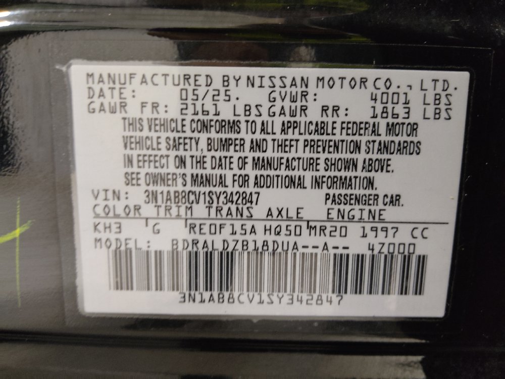 Used 2025 Nissan Sentra SV w/ Trunk Package FWD image 33