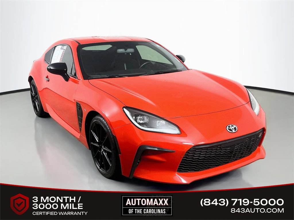 Used 2023 Toyota GR86 Premium w/ ALL Weather Mat Package (TMS) RWD image 1