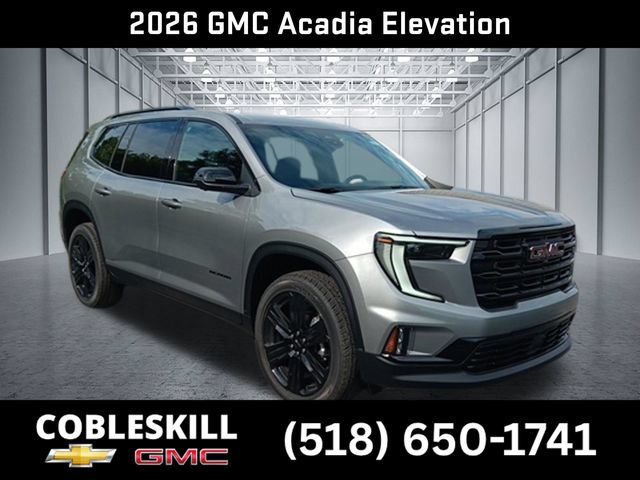 New 2026 GMC Acadia Elevation w/ Black Edition AWD/4WD 360° Tour