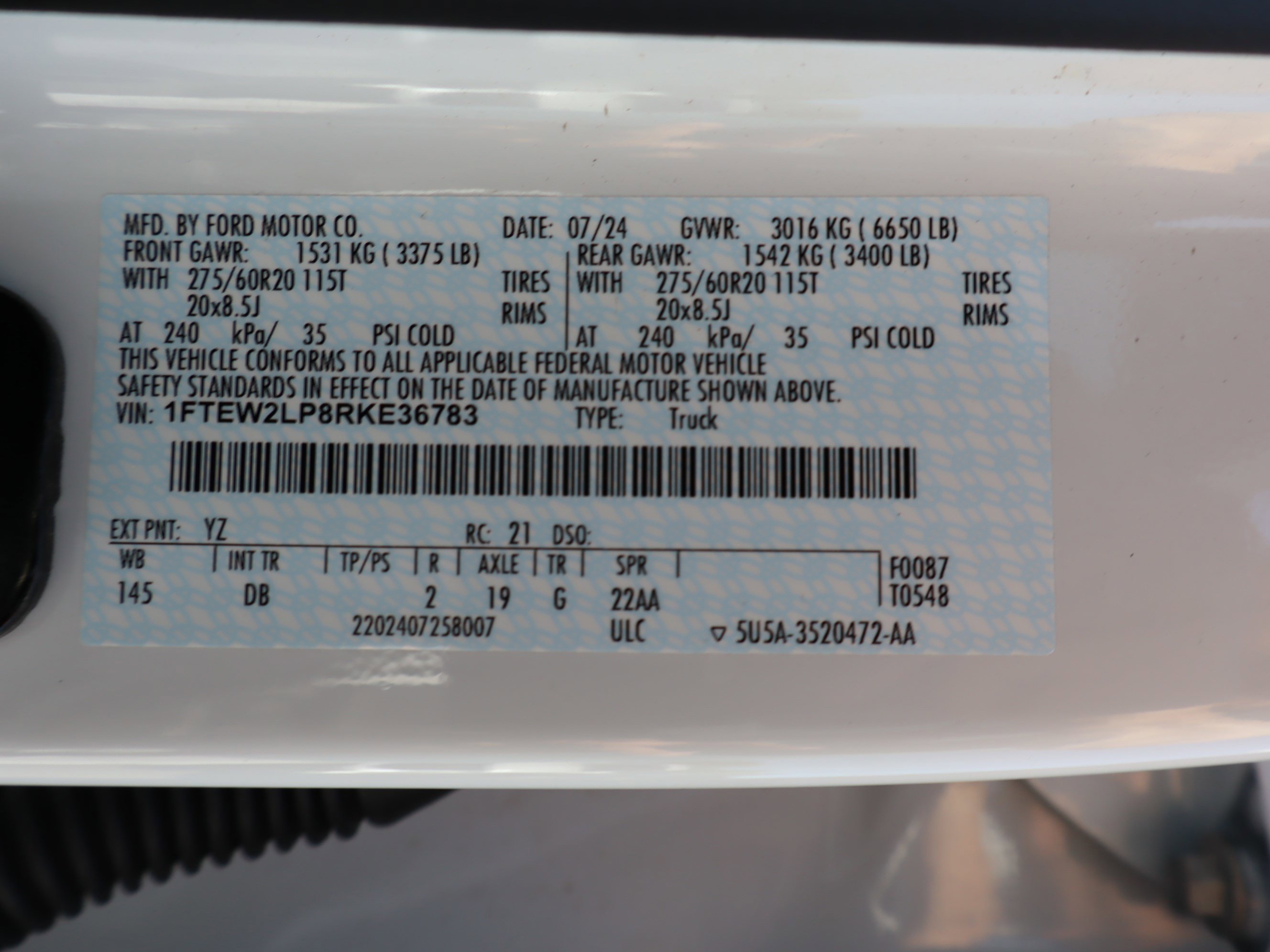 Used 2024 Ford F150 STX image 40