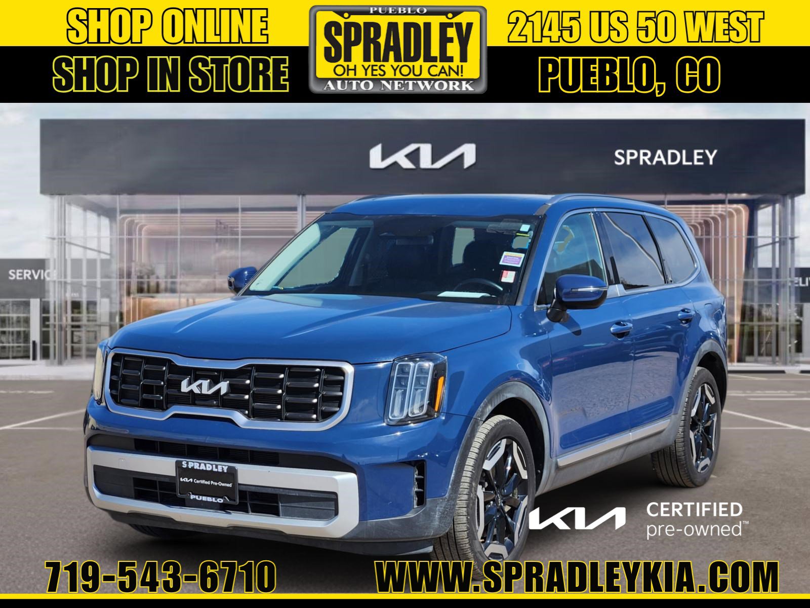 Used 2025 Kia Telluride S AWD/4WD image 1