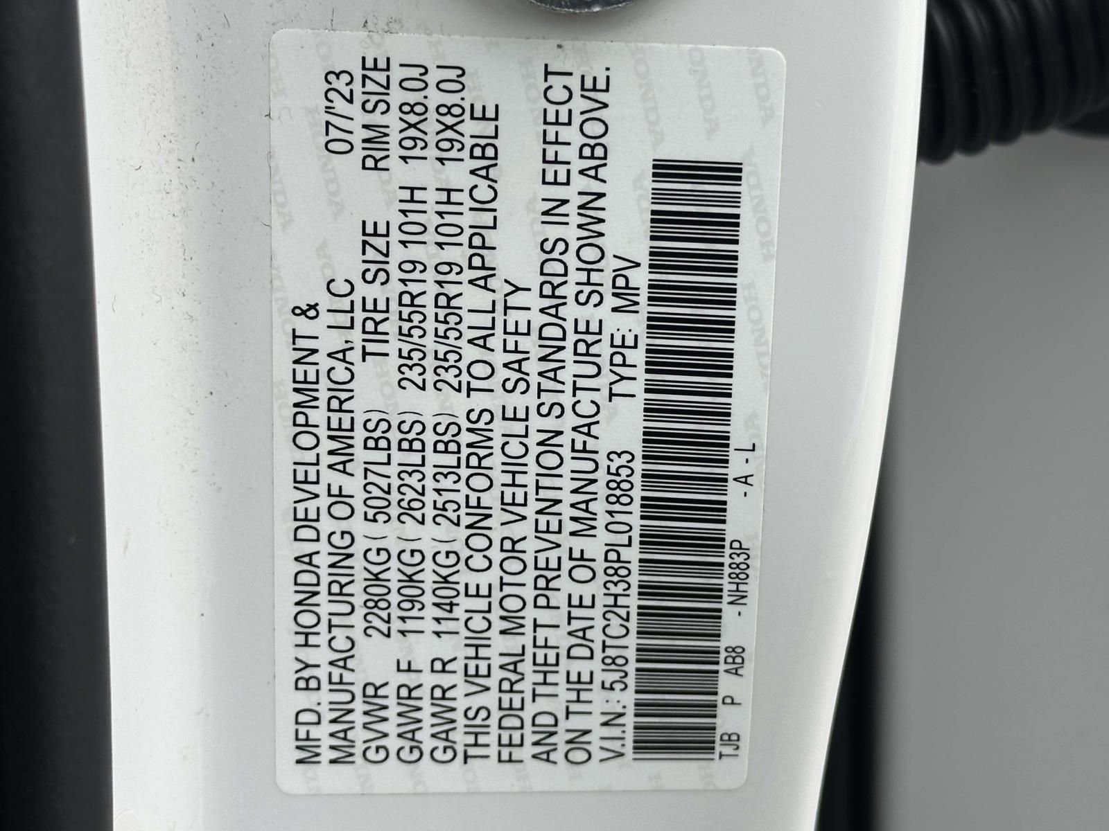 Certified 2023 Acura RDX AWD image 25