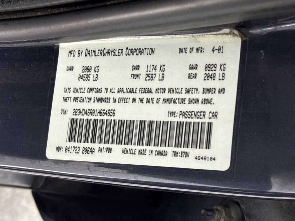 Used 2001 Dodge Intrepid SE FWD image 27