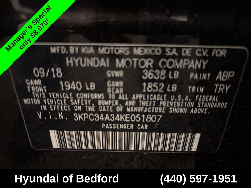 Used 2019 Hyundai Accent Limited FWD image 13