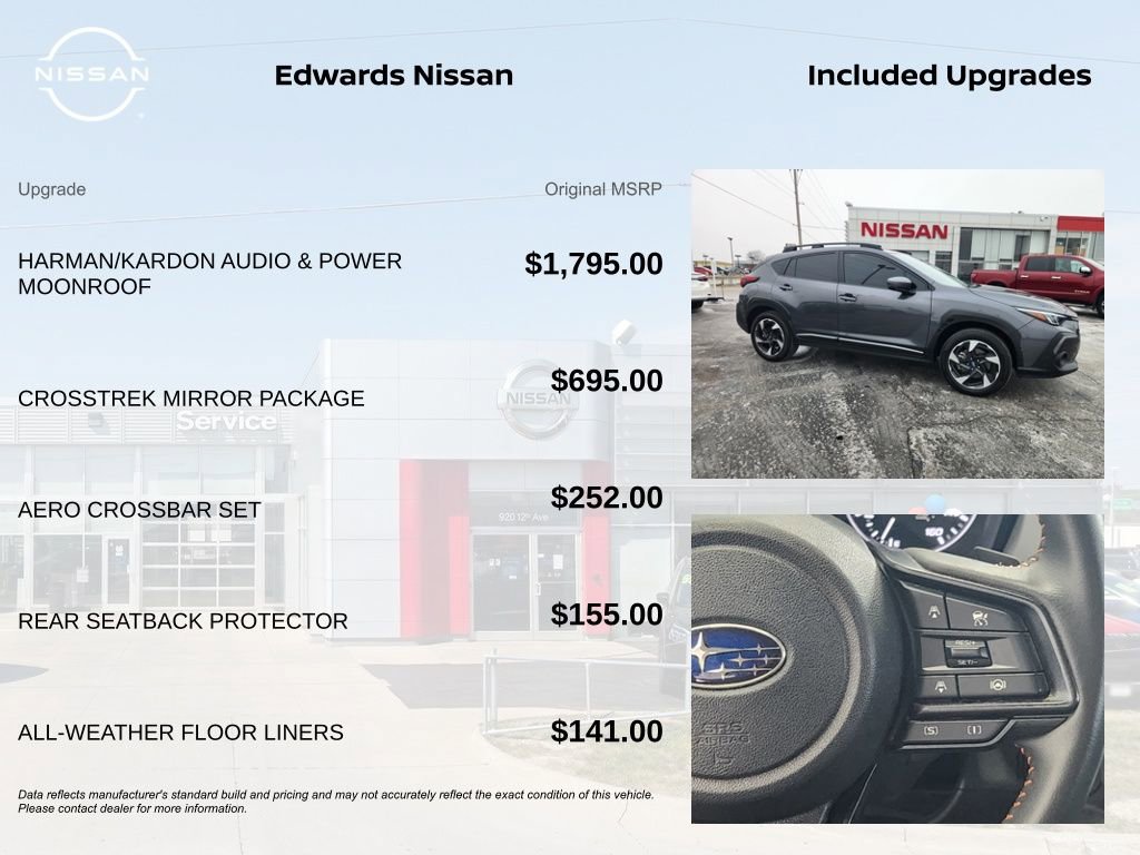 Used 2024 Subaru Crosstrek 2.5i Limited w/ Crosstrek Mirror Package AWD/4WD image 7