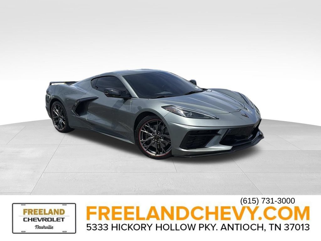 Used 2023 Chevrolet Corvette Stingray Preferred Cpe w/ Z51 Performance Package RWD image 1