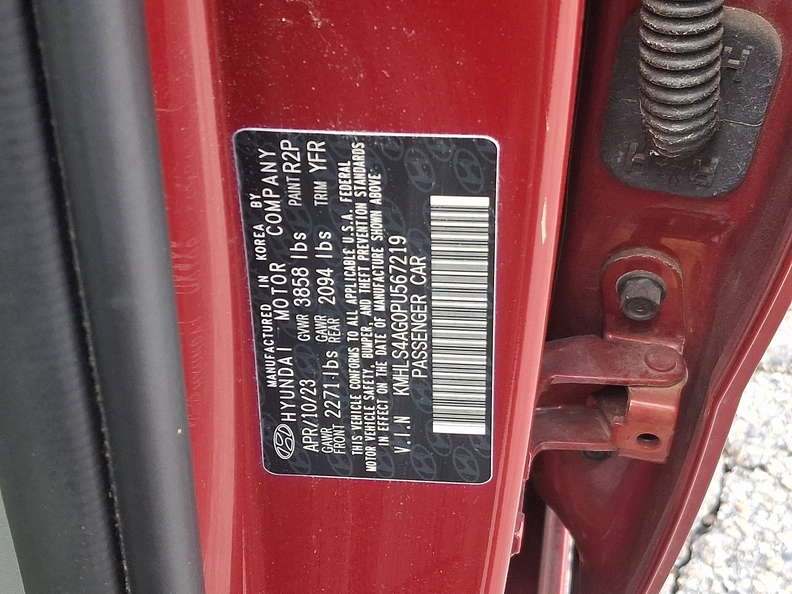 Certified 2023 Hyundai Elantra SEL w/ Convenience Package FWD image 27