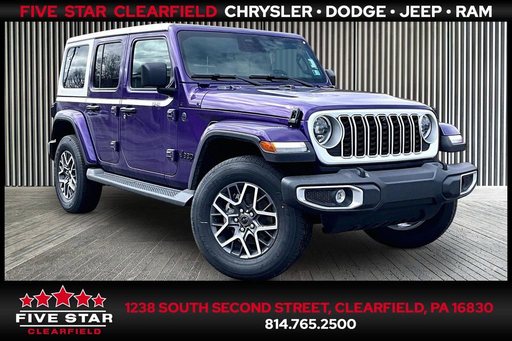 New 2026 Jeep Wrangler Sahara w/ Whitecap Package