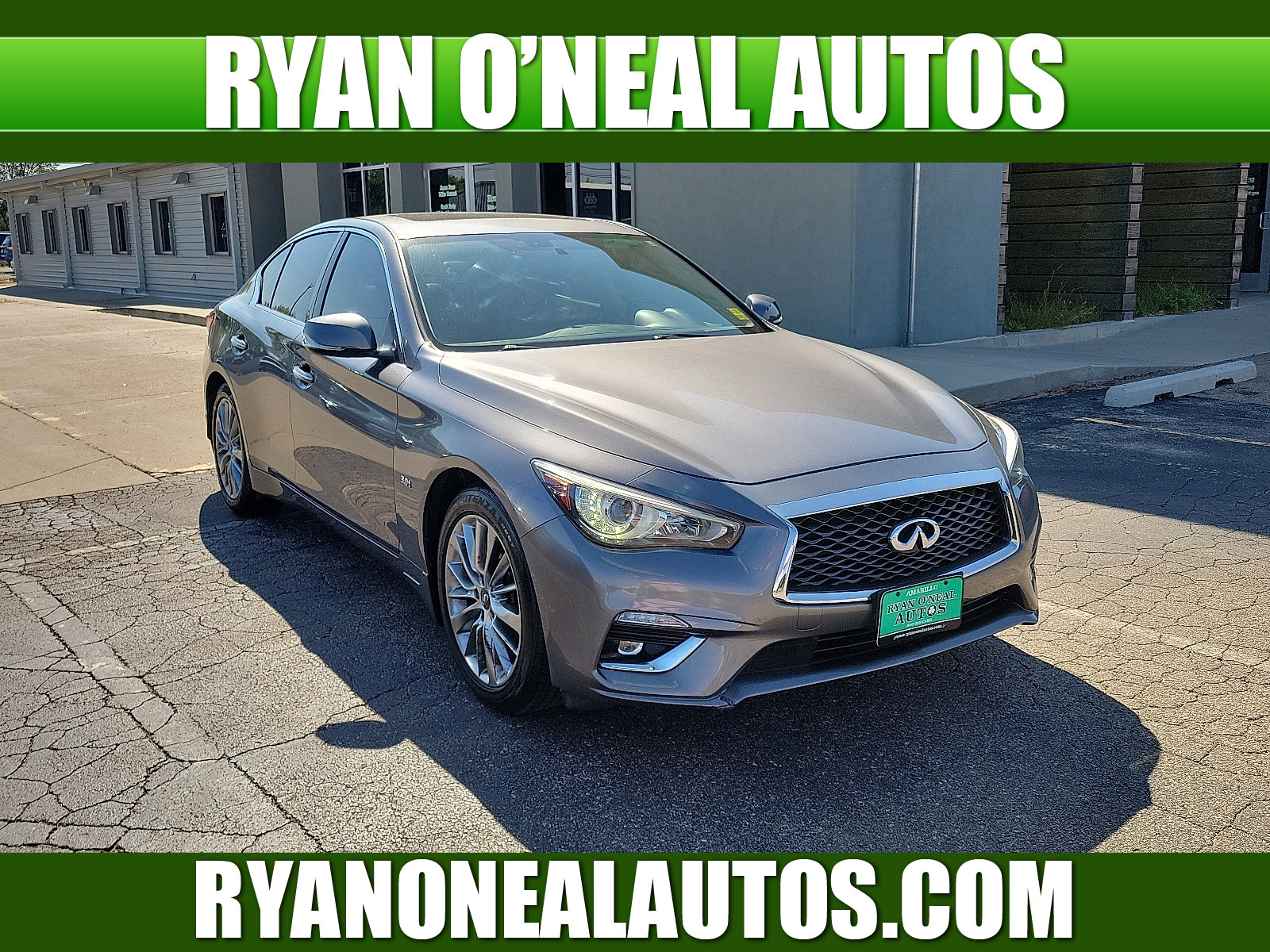Used 2019 INFINITI Q50 Luxe w/ Essential Package (3.0T Luxe) image 1