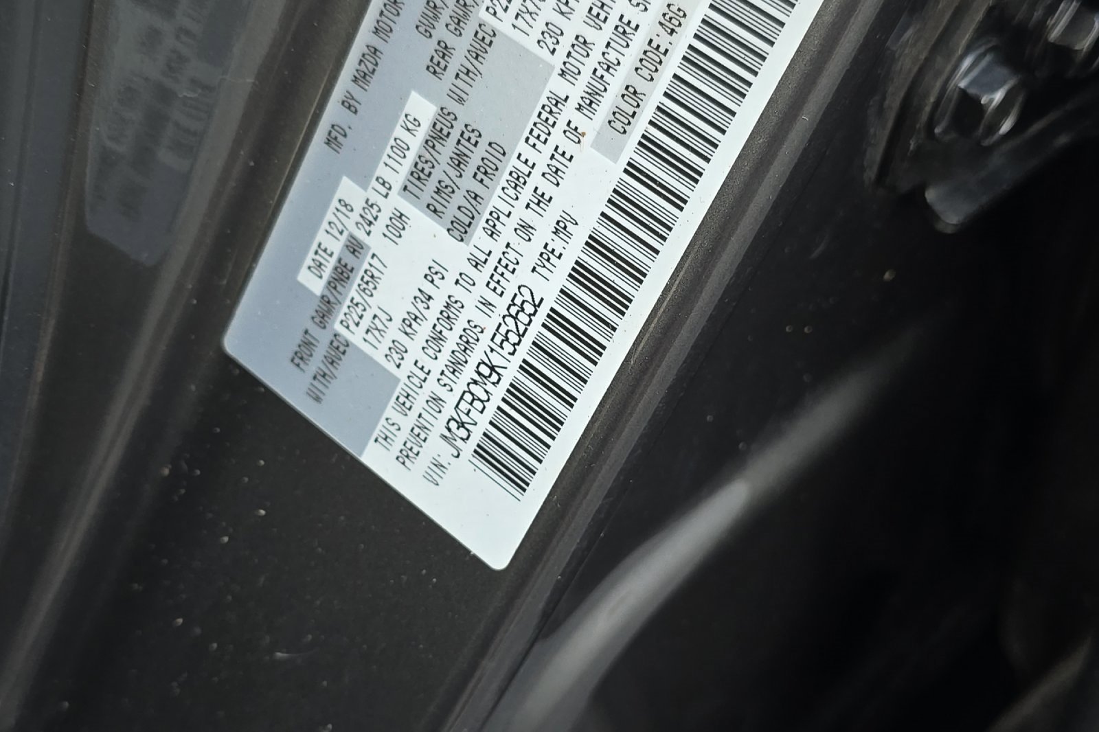 Used 2019 MAZDA CX-5 Touring image 42