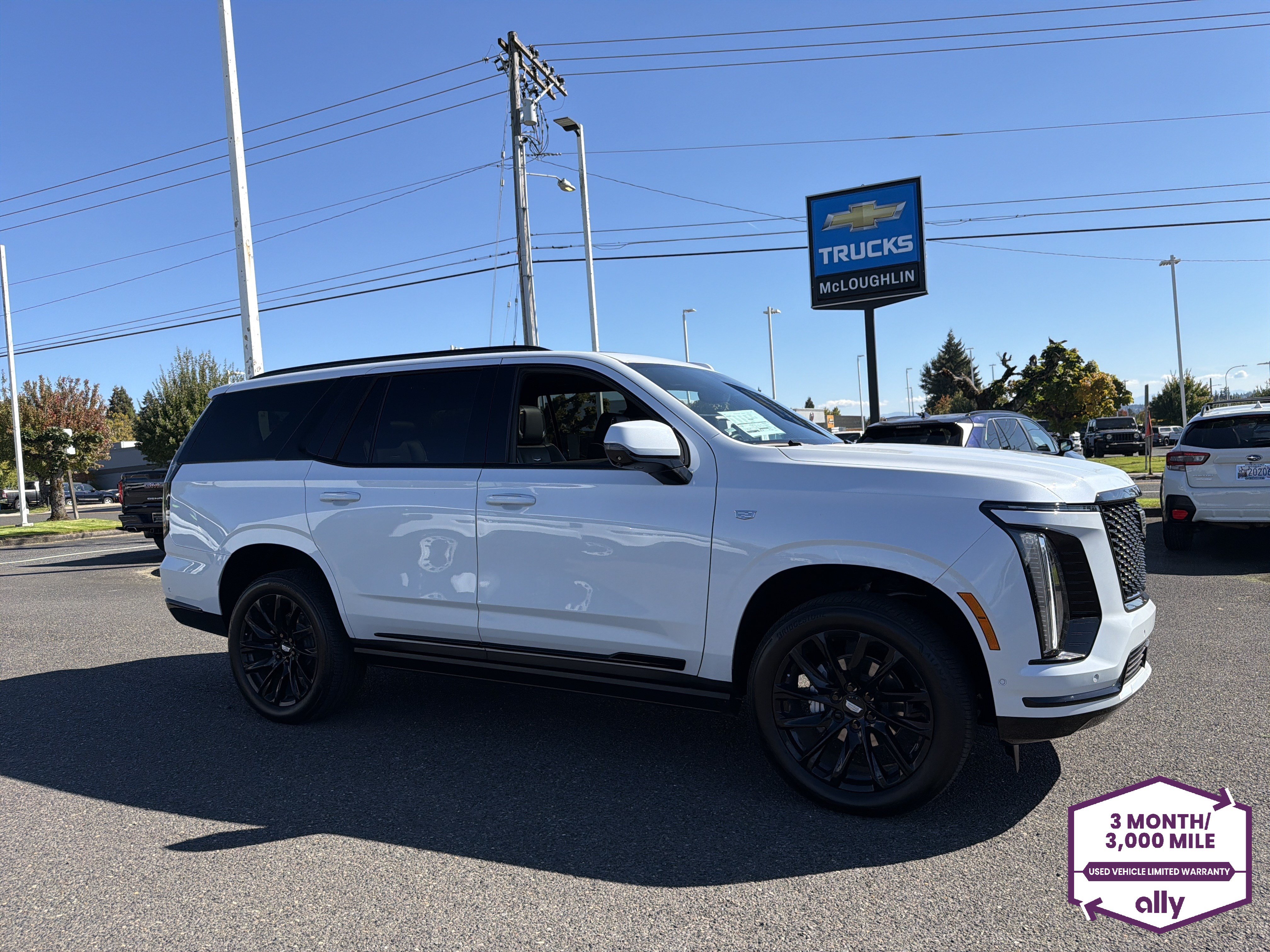 Used 2026 Cadillac Escalade Sport w/ LPO, ONYX Package AWD/4WD image 7